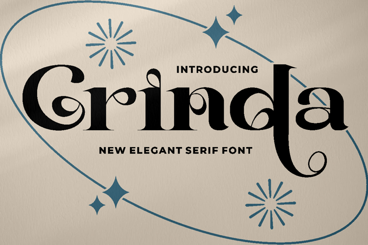 Grinda Display Font