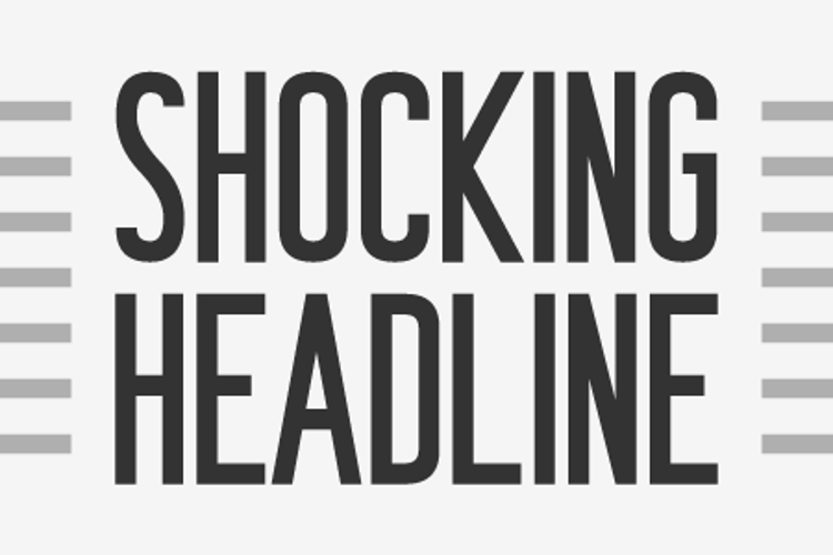 Shocking Headline Font