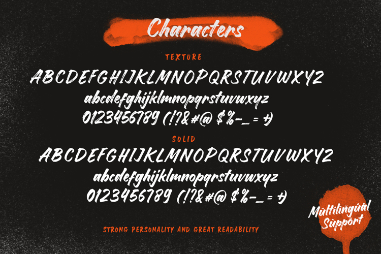 The Revengers Font