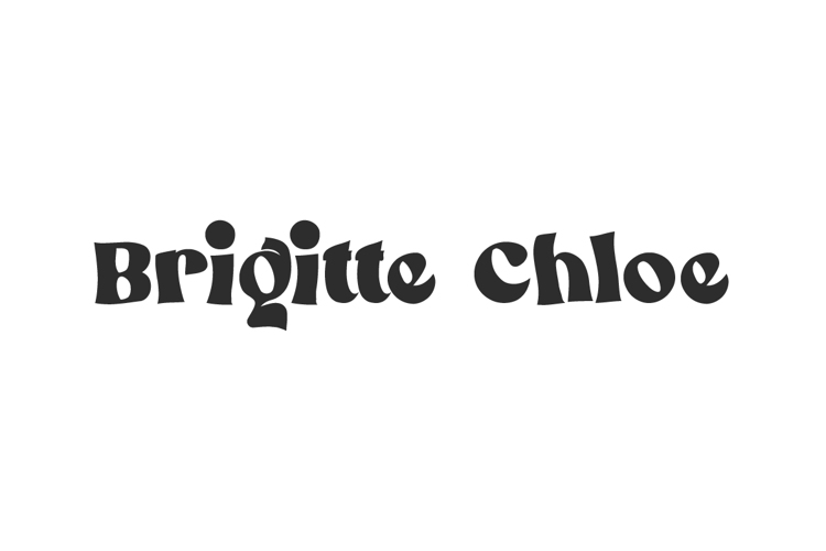 Preview of Brigitte Chloe Font