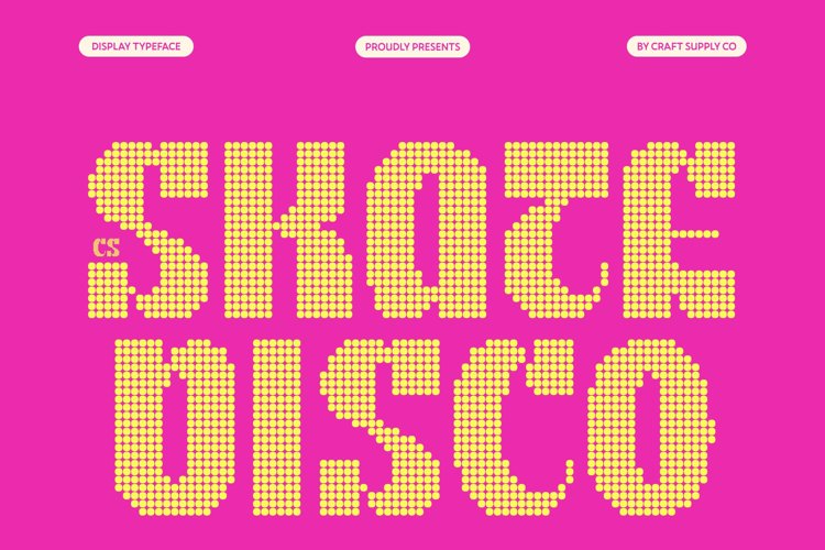 Preview of CS Skate Disco Font