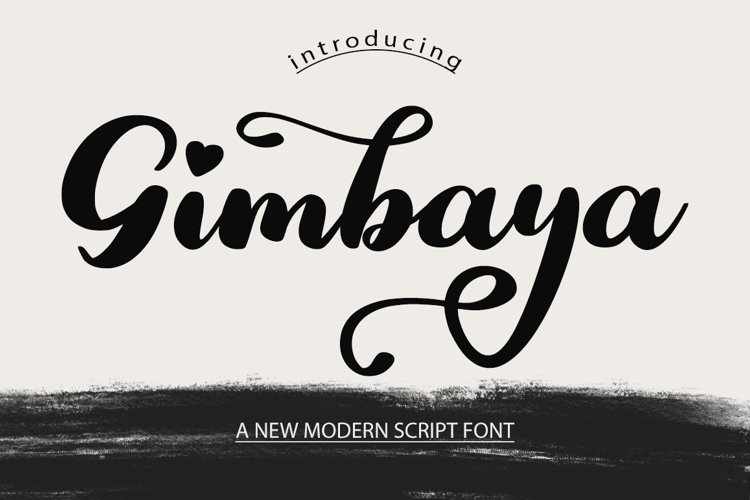 Gimbaya Font