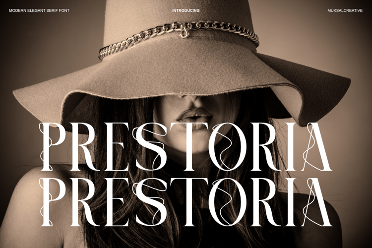 Preview of Prestoria Font