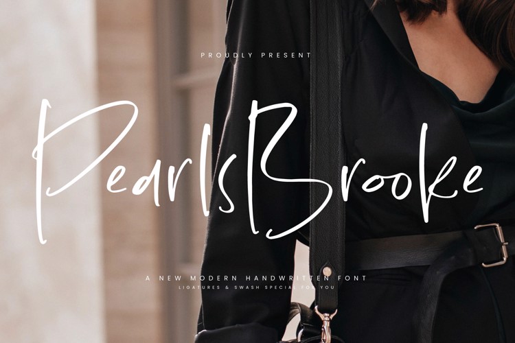 Pearls Brooke Font