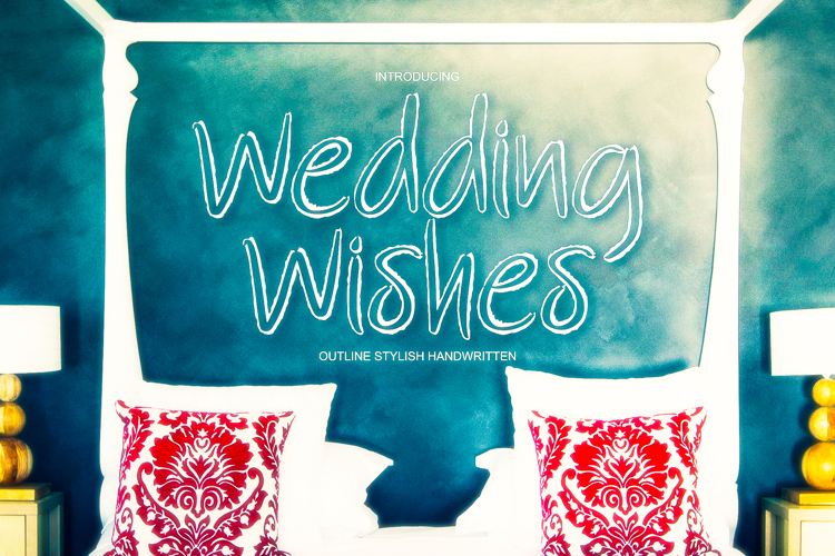 Wedding Wishes Font