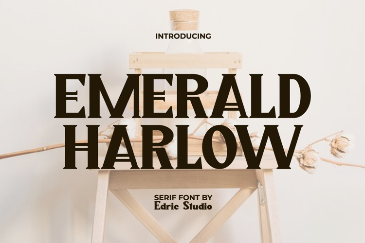 Emerald Harlow Font