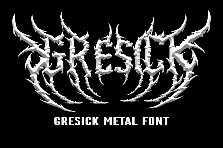 GRESICK METAL Font