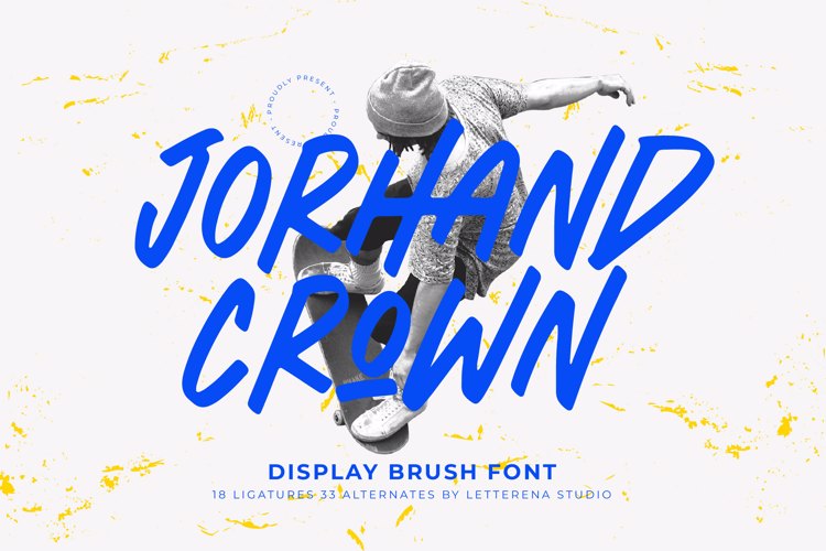 Preview of Jorhand Crown VERSION Font