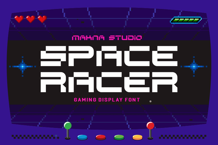 SPACE RACER Font