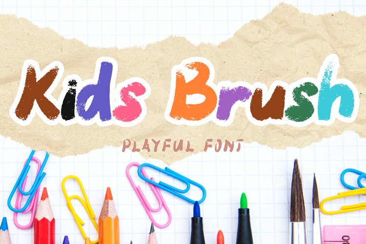 Kids Brush Font