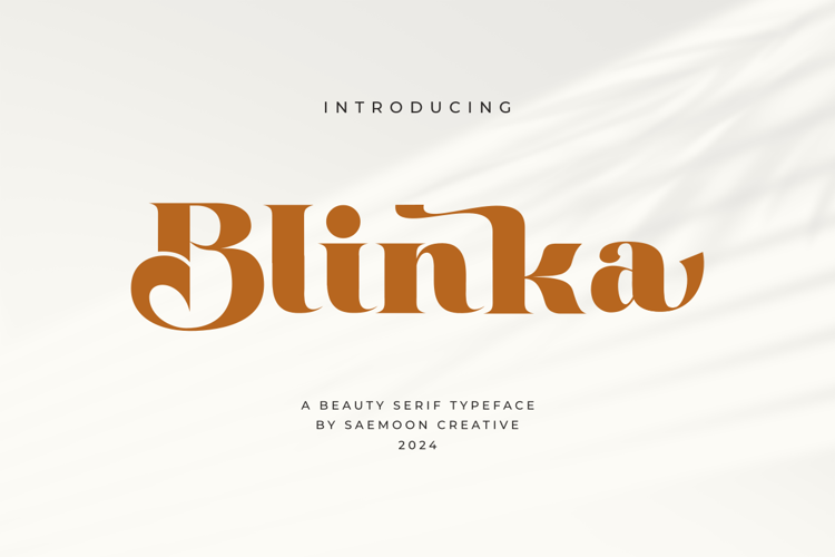 Blinka Font