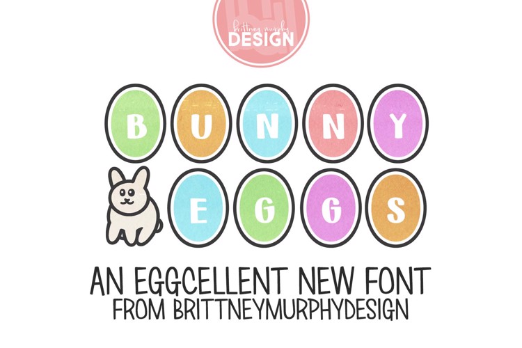 Bunny * Eggs Font