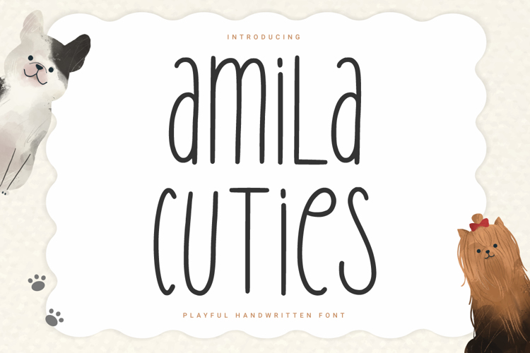 Amila Cuties Font