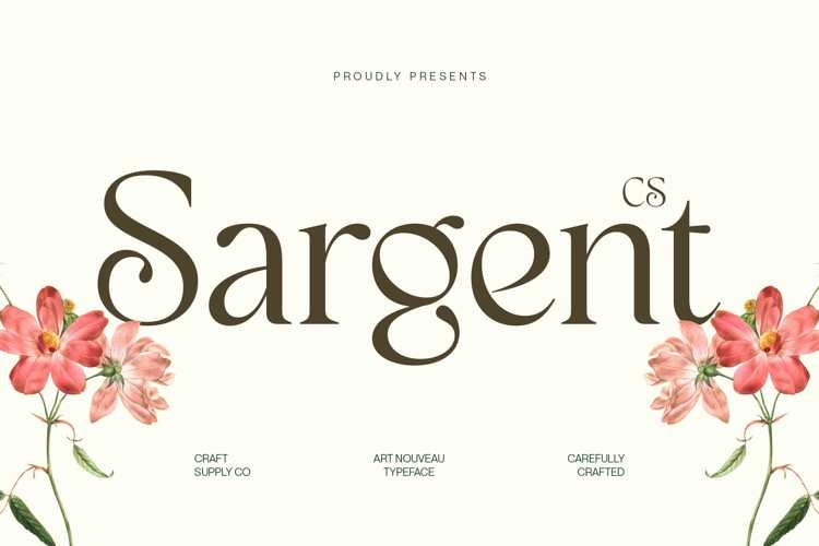 Preview of CS Sargent Font