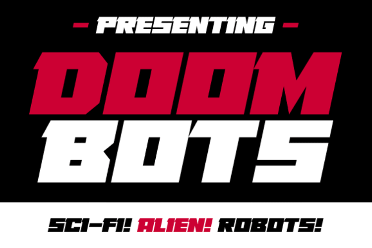 Doombots Font