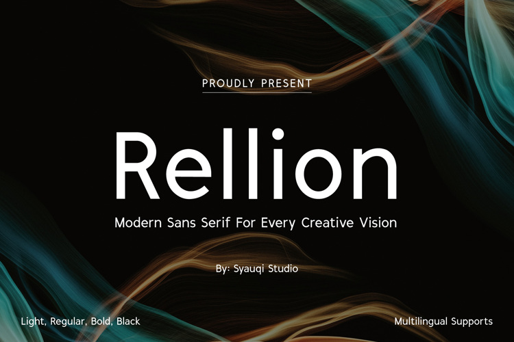 Preview of Rellion Font