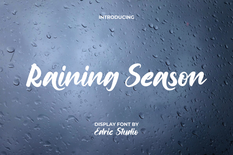Raining Season Font