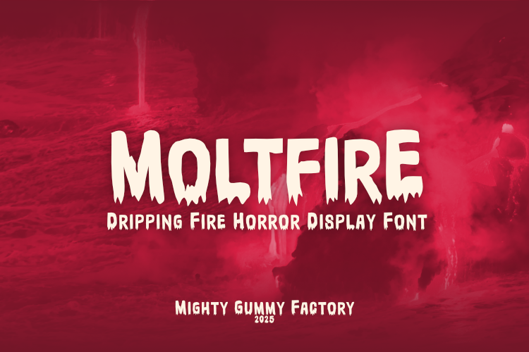 MGF Moltfire Font