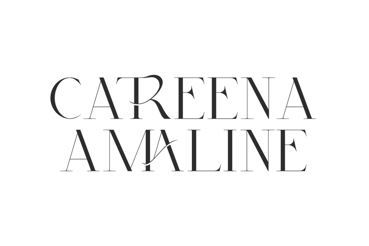Preview of Catreena A Font