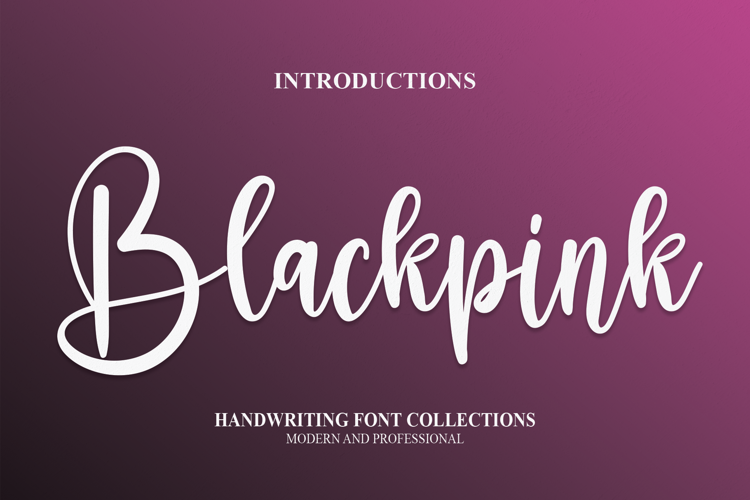 Blackpink Font