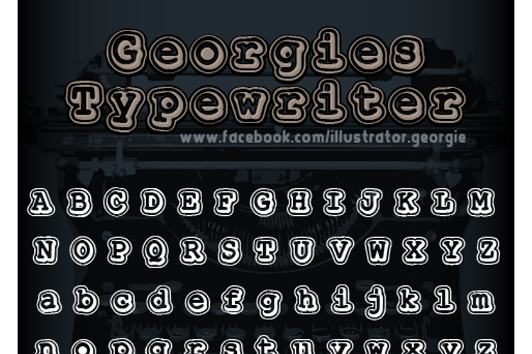 Georgies_Typewriter Font