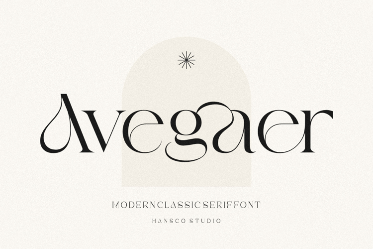 Avegaer Font