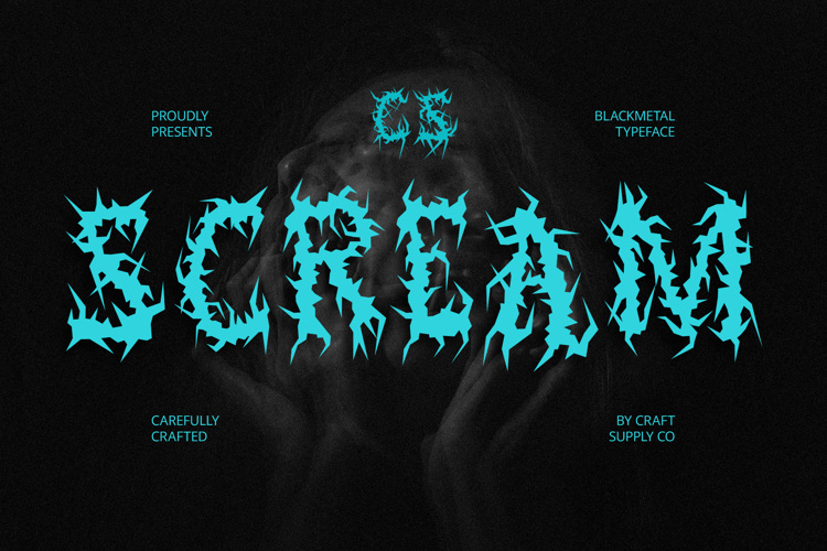 Preview of CS Scream Font