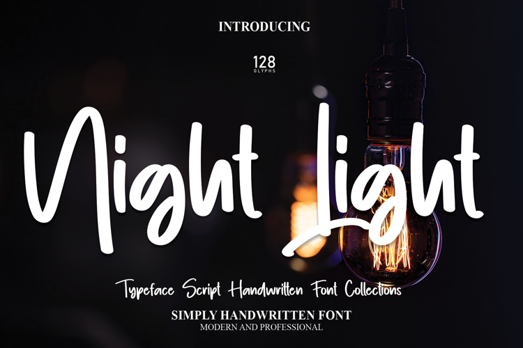 Night Light Font
