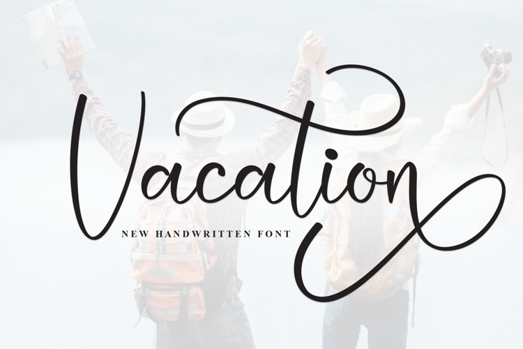 Preview of Vacation Font