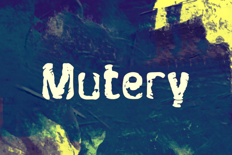 M Mutery Font