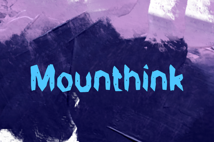 Preview of M Mounthink Font