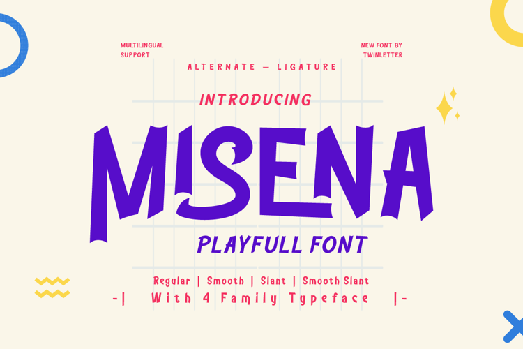 MISENA Trial Font