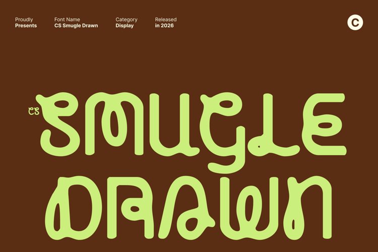 Preview of CS Smugle Drawn Font