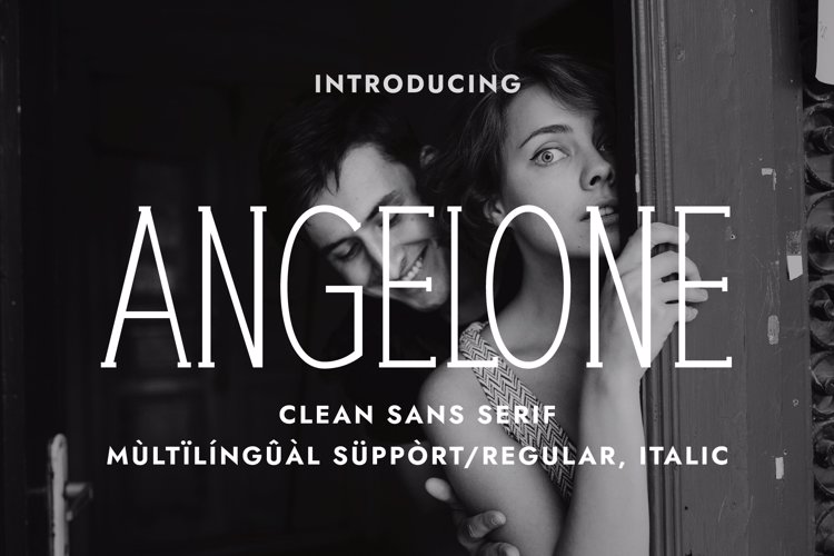 Preview of ANGELONE Font