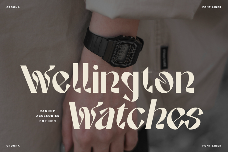 Preview of Croona Font