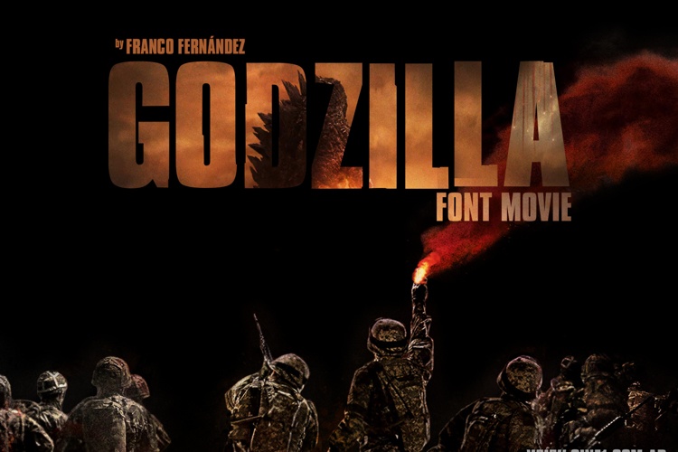 Godzilla MovieFont Font