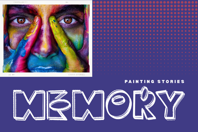 Preview of Painting Stories Font