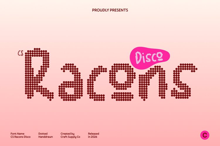Preview of CS Racons Disco Font