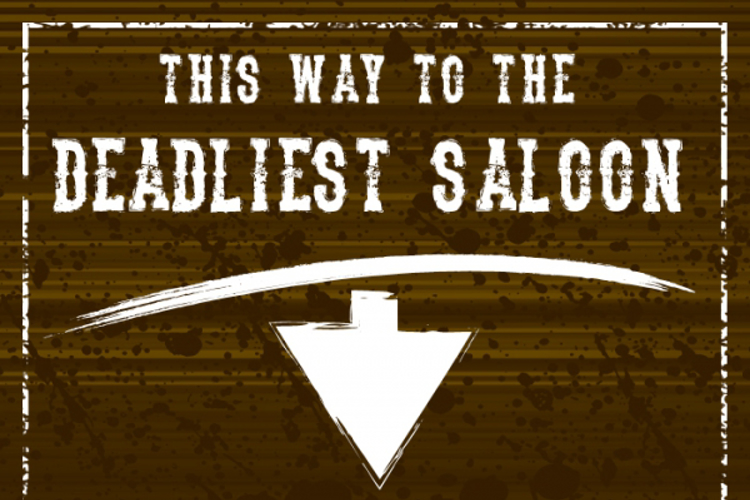 The Deadliest Saloon Font