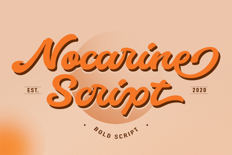Nocarine Script Font