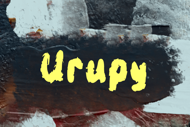 Preview of u Urupy Font