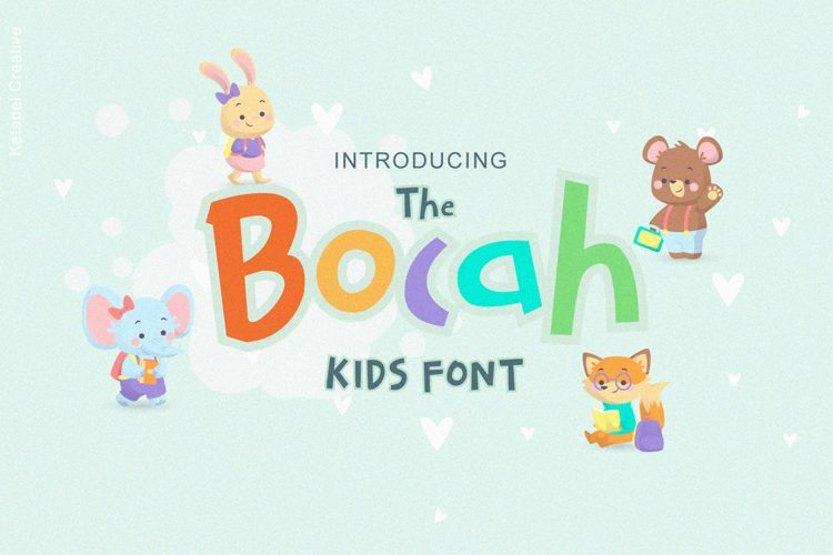 The Bocah Font