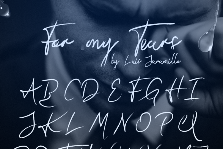 For my Tears Font
