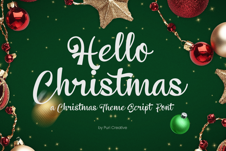 Preview of Hello Christmas Font