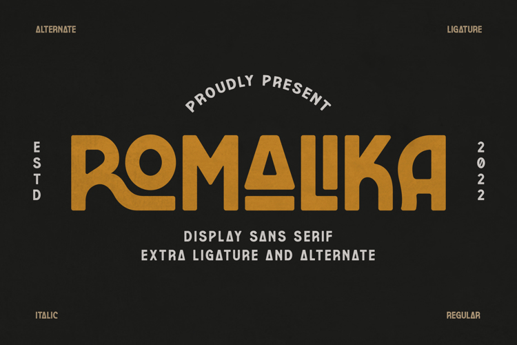 ROMALIKA Font