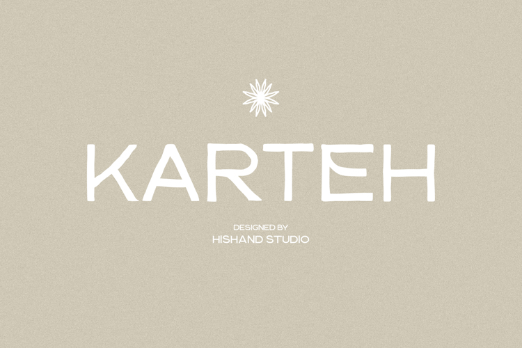 Preview of Karteh Font