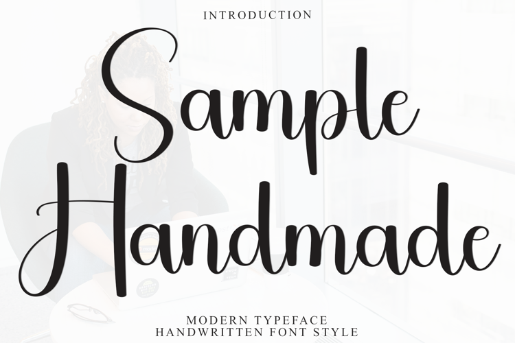Preview of Sample Handmade Font