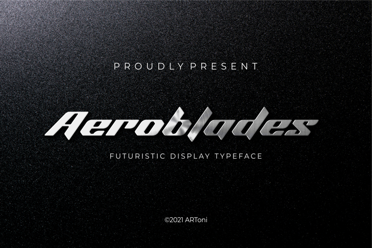 Aeroblade Font