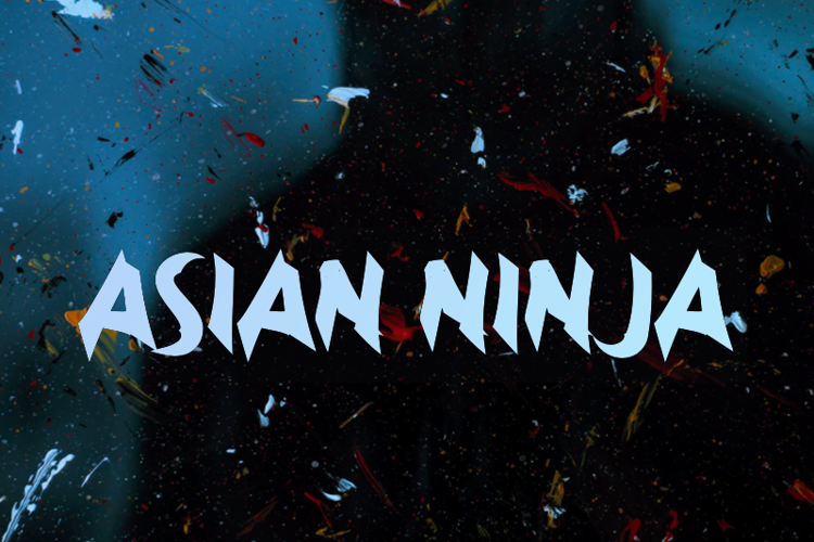 a Asian Ninja Font