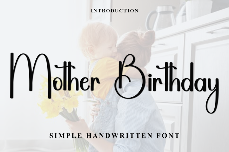 Mother Holiday Font